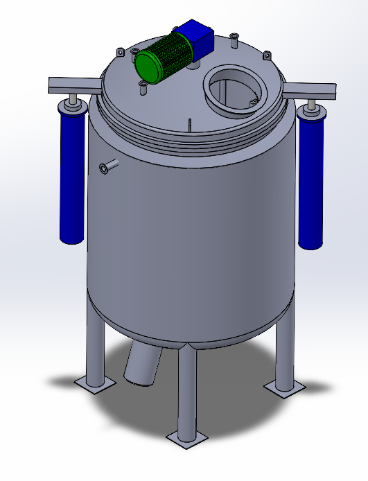 Ribbon Blender Mixer